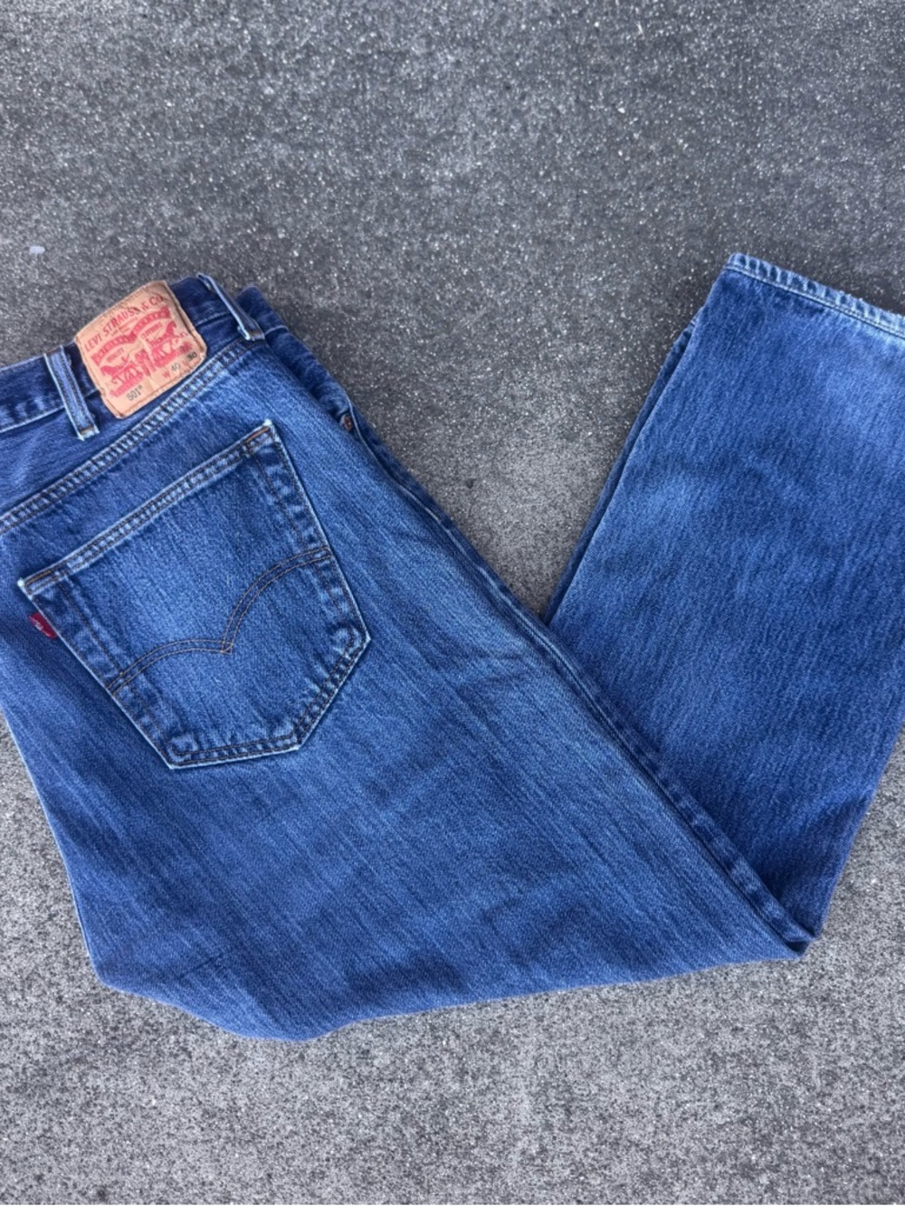 Levi’s 501 Jeans W40 Baggy Fit Button Fly 100% Cotton